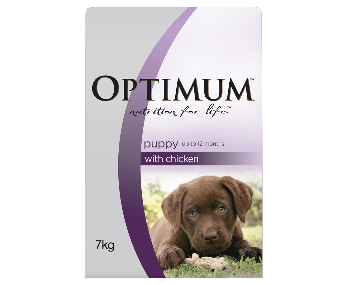 optimum puppy with chicken dry dog food 7kg