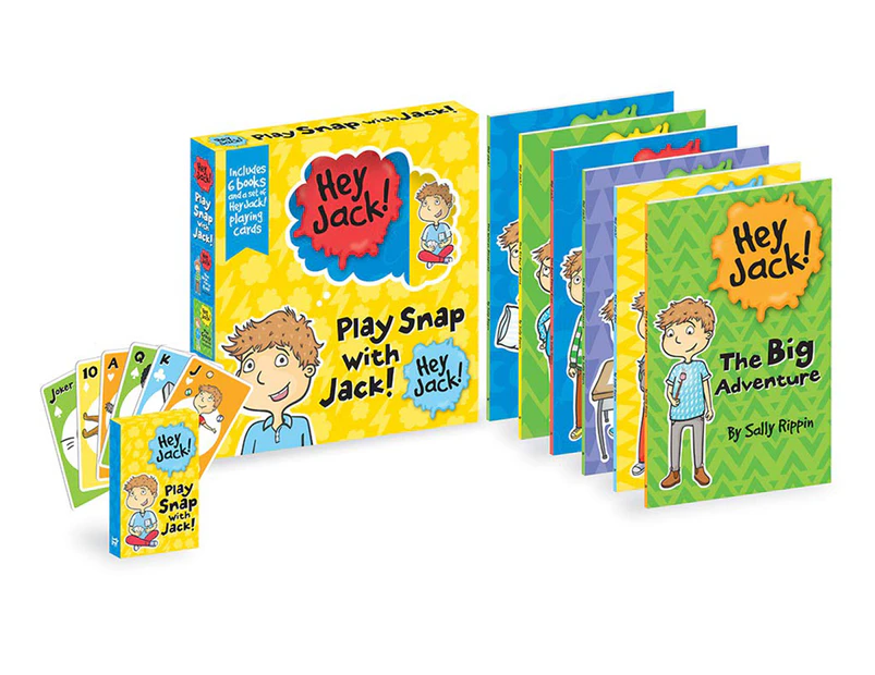 Hey Jack! Play Snap With Jack Book & Cards Set