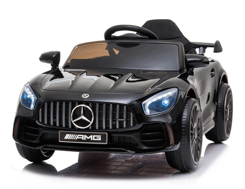 Mercedes Benz AMG GTR 12V Electric Kids' Ride-On Car - Black