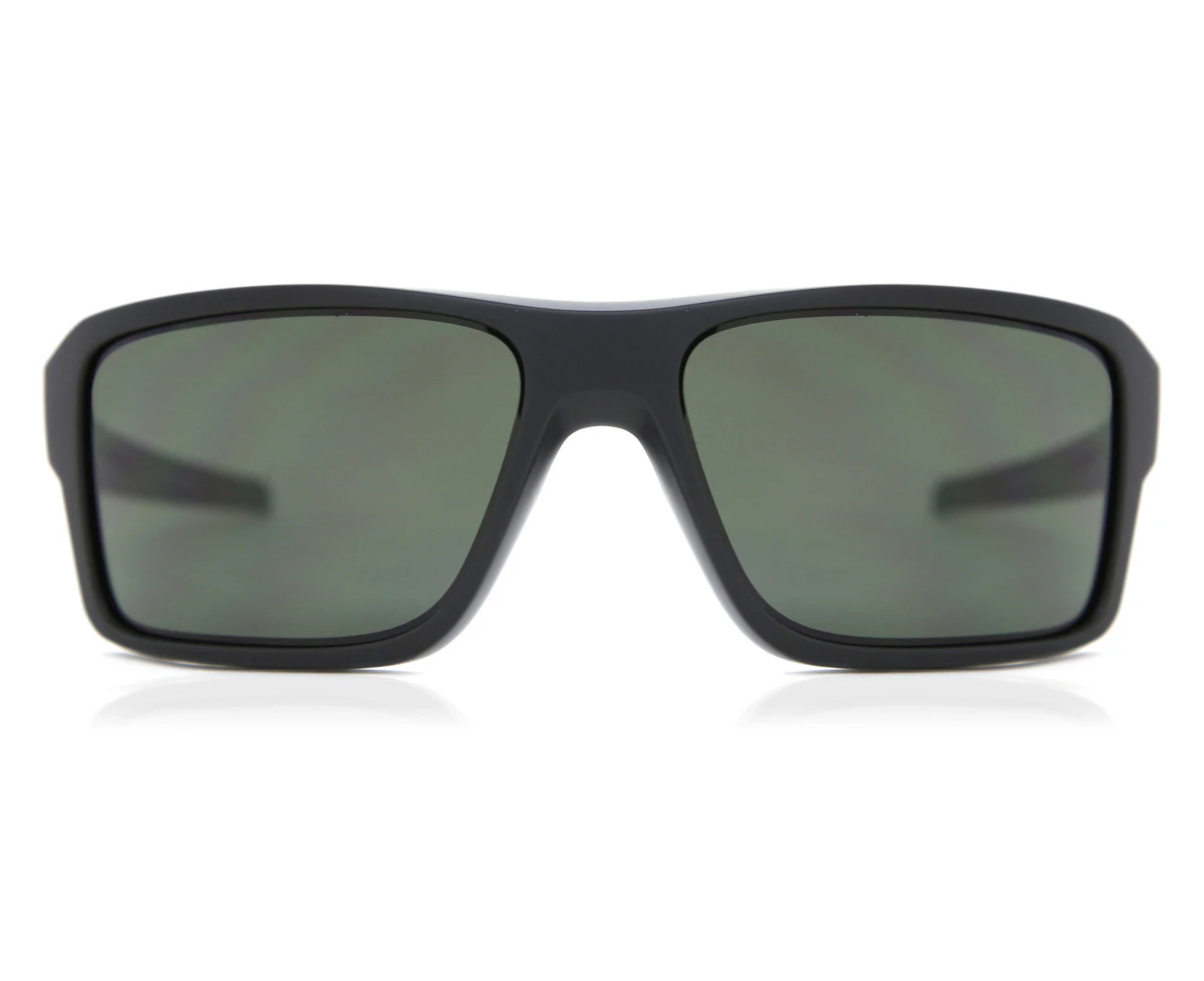 Oakley DOUBLE EDGE Wraparound Sunglasses Plastic Matte Black