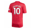 2020-2021 Man Utd Adidas Home Football Shirt (Kids) (RASHFORD 10)