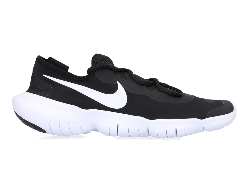 Nike Men's Free RN 5.0 2020 Running Shoes - Black/White/Anthracite