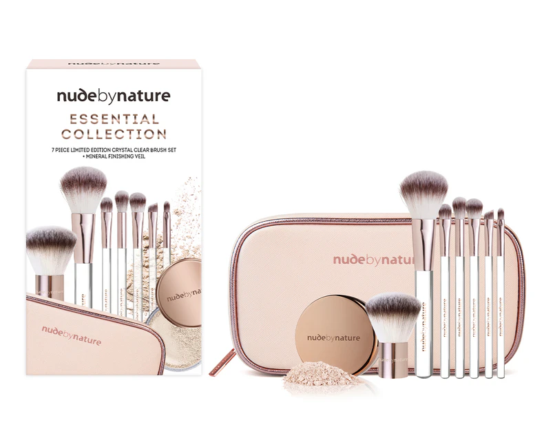 Nude By Nature Essential Collection 8-Piece Gift Set