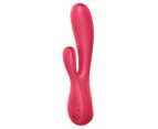 Satisfyer Mono Flex Rabbit Vibrator - Berry Red