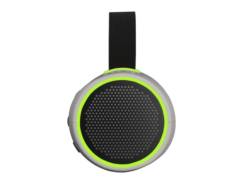 Braven 105 Waterproof Bluetooth Speaker - Silver/Green