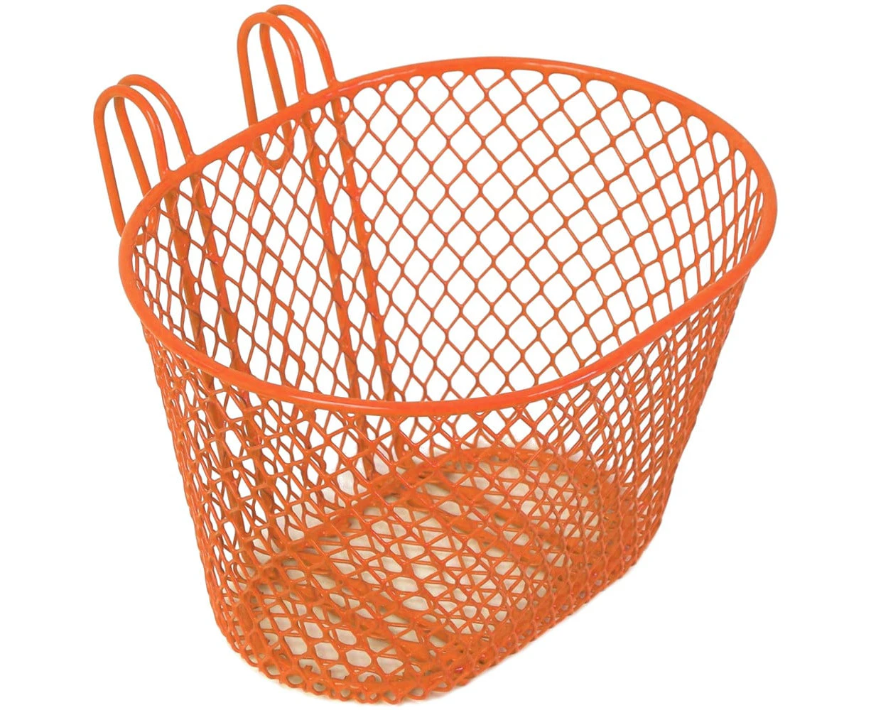 BC Wire Front Basket Orange Small