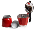 Coffee Culture 6-Cup Percolator Coffee Maker - Red