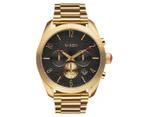 Nixon Women's 42mm Bullet Chronograph Stainless Steel Watch - Gold-Tone/Black