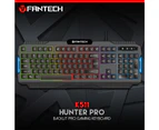 Fantech Gaming PC Desktop Membrane Keyboard LED Backlight Anti-Ghosting Computer Keyboard (K511)