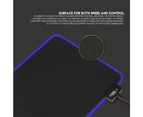 Fantech PC RGB Mouse Pad Extended Large Size 800 x 300 x 4mm Large Oversized Non-Slip Rubber Soft Compter Desk Pad (MPR800S) (Black)