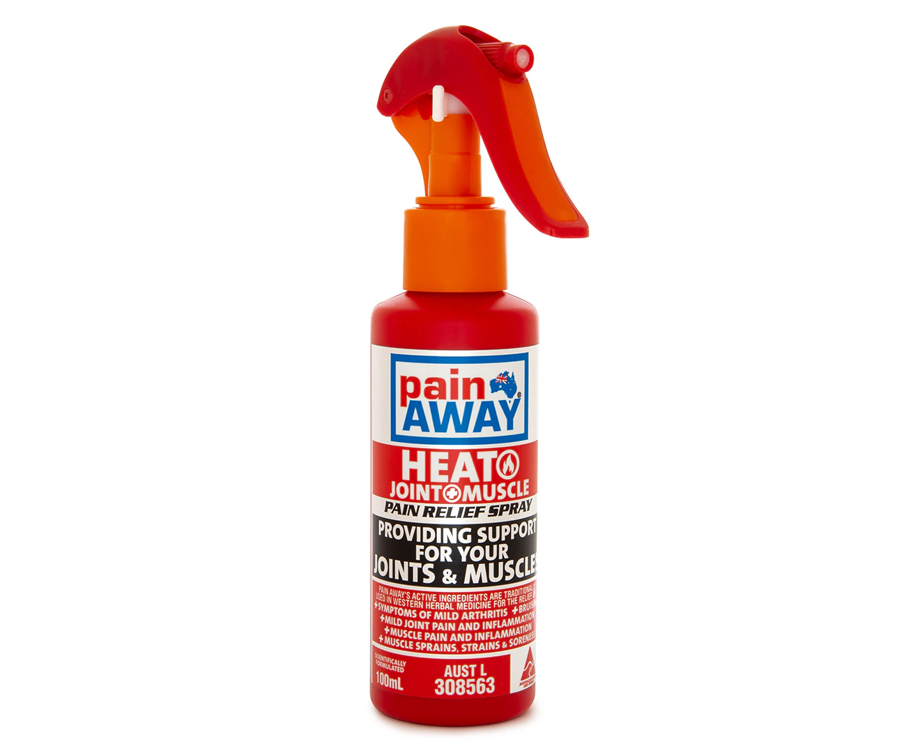 Pain Away Heat Spray 100ml