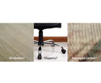 Marlow Chair Mat Carpet Hard Floor Protectors PVC Home Office Room Mats 120X90