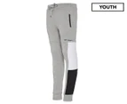 Lost Society Youth Boys' Malik Trackpants / Tracksuit Pants - Grey