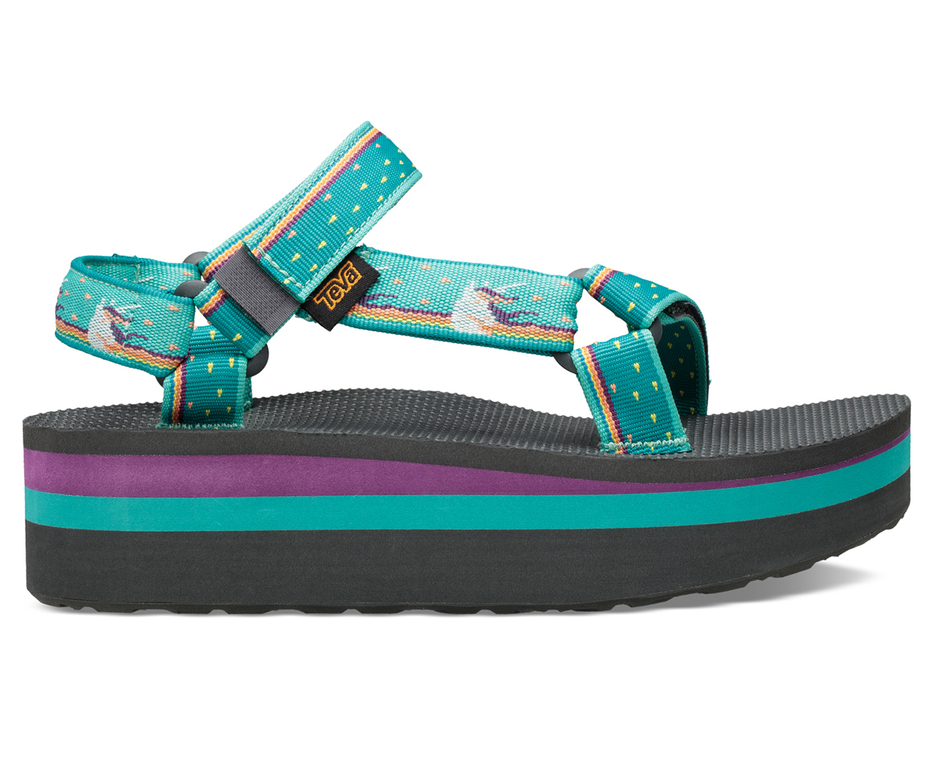 Teva Women's Universal Flatform Sandal - Unicorn/Waterfall | Catch.co.nz