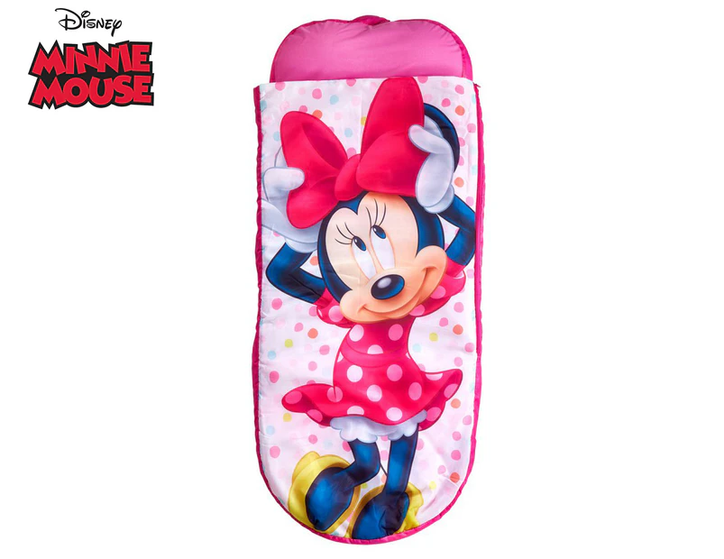 ReadyBed Junior Minnie Mouse 2-in-1 Air Bed/Sleeping Bag - Multi