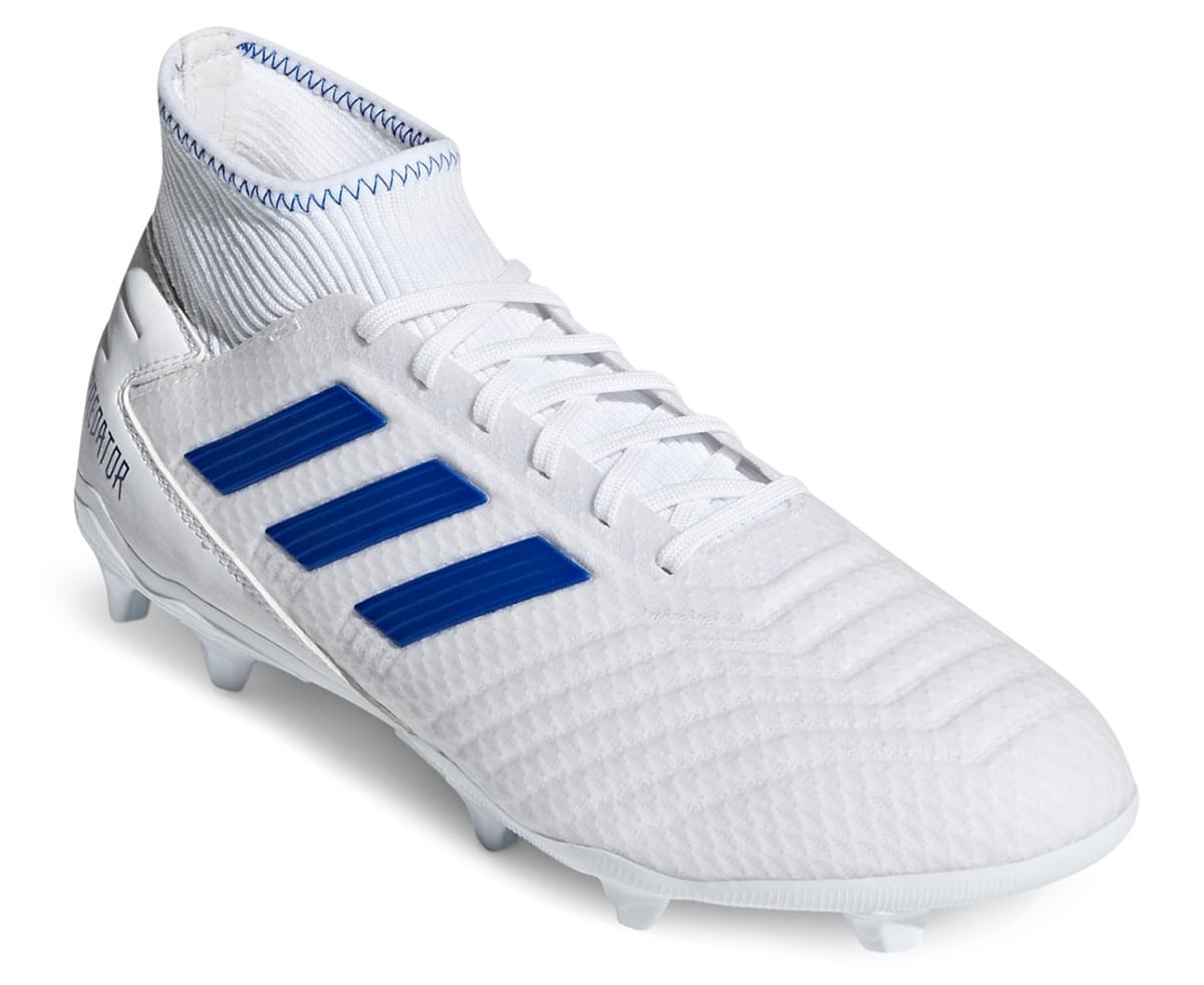 adidas predator white and blue