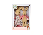 Beatrix Potter Flopsy Bunny Peter Rabbit Rattle and Comforter Gift Set Boxed