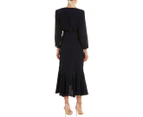 Michael Kors Collection Women's  Silk Midi Dress