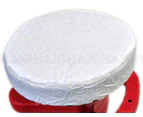 Pair Cotton Applicator Pads For Bubbles 10 Inch Orbital Polisher