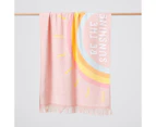 Target Sunshine Kids Beach Towel - Pink