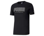 Puma Men's Athletics Tee / T-Shirt / Tshirt - Puma Black