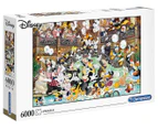 Clementoni 6000-Piece Disney Gala Jigsaw Puzzle