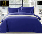 Ramesses 1500TC Egyptian Cotton Double Bed Quilt Cover Set - Royal Blue
