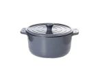 Baccarat Stone Non Stick Round Casserole with Lid 3.5L