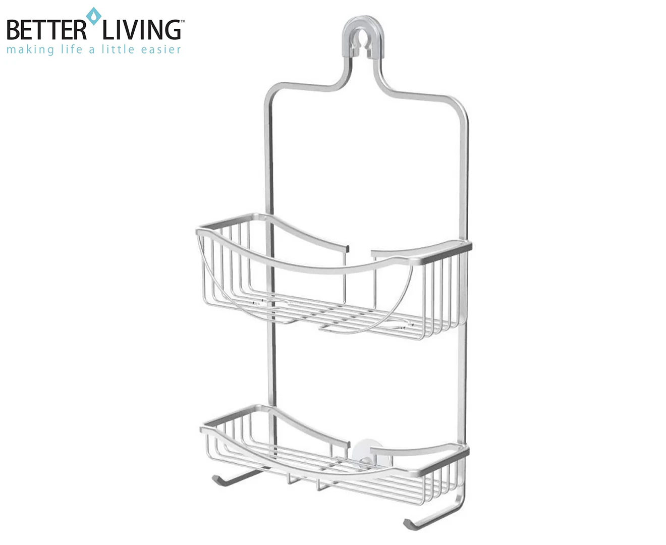 Better Living Venus 2-Tier Hanging Shower Caddy