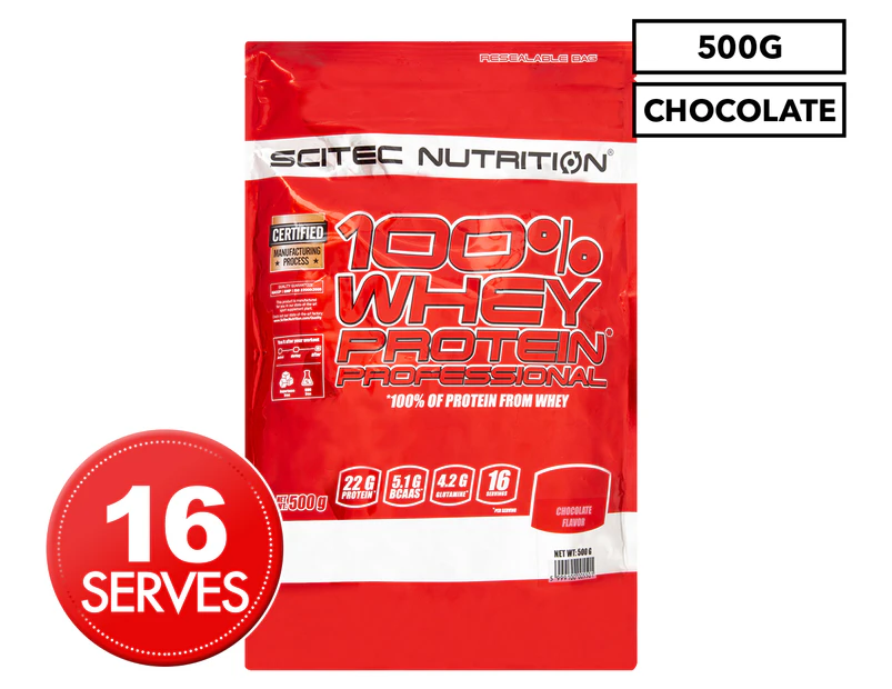 Scitec Nutrition 100% Whey Protein Professional Chocolate 500g