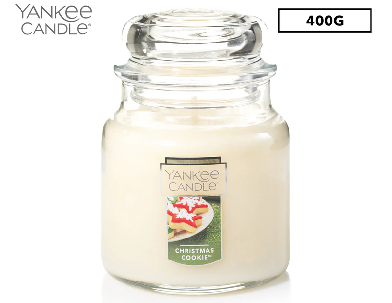 Yankee Candle Christmas Medium Jar Candle 400g - Christmas Cookie