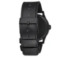 Nixon Men's 42mm Sentry Leather Watch - Black/Rose Gold