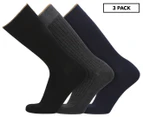 Jockey Men's Gold Top Business Cotton Crew Socks 3-Pack - Multi
