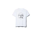 Pine Outfitters Men's T-Shirts & Tanks Embrace The Wild Side - Color: White