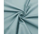 Solace Sleep Pure Cotton Flat Sheet - Blue Gum - Blue Gum