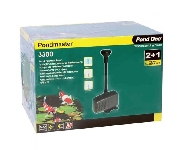 Pond One Pondmaster 3300 Pond Fountain Pump 11396