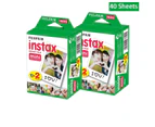 40 Sheets Fujifilm Instax Mini Film Fuji instant photos 7s 8 25 90 Polaroid 300