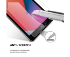 ZUSLAB iPad 9 Screen Protector, Tempered Glass Film for Apple Release 2021 (10.2")