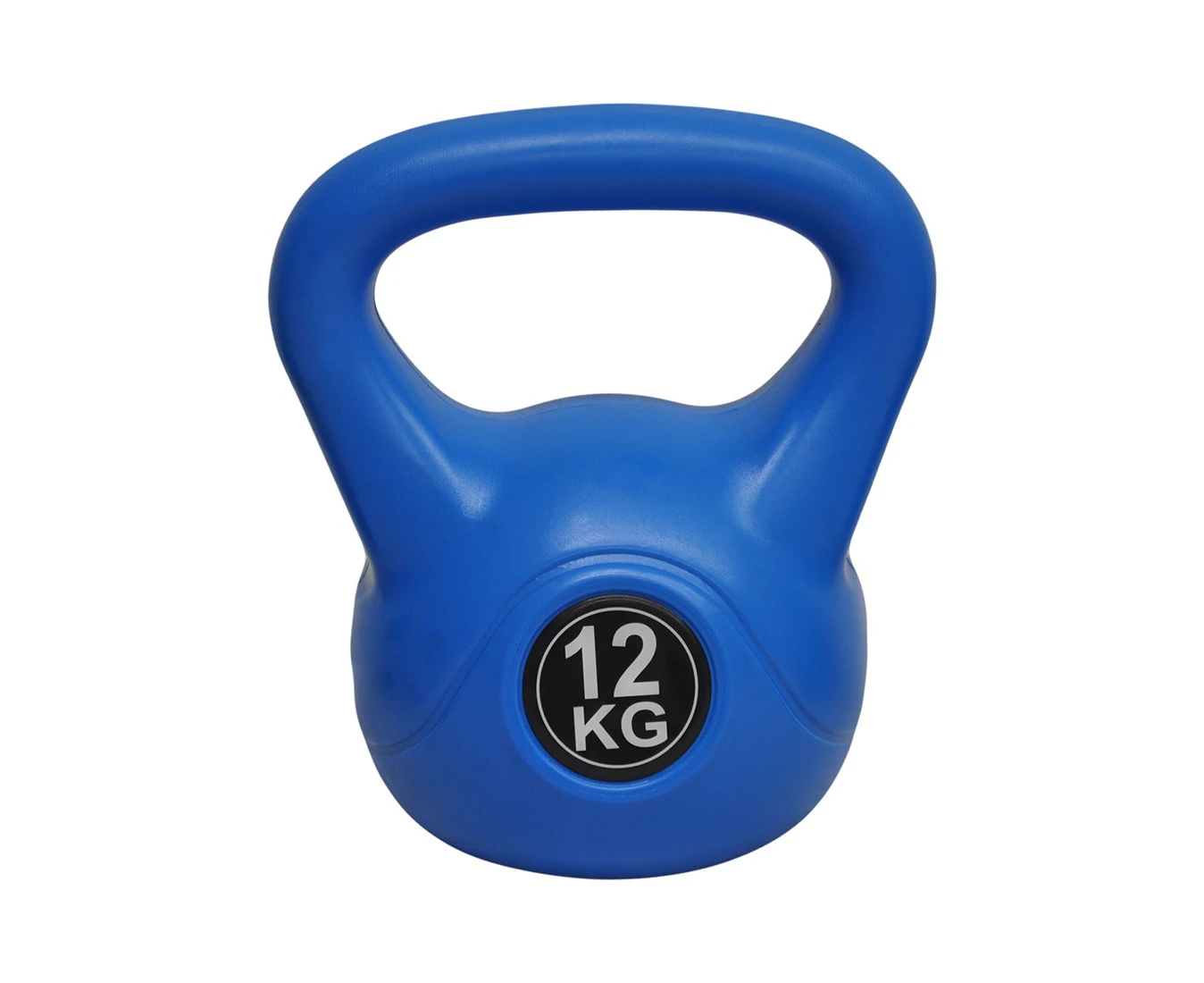 12kg Kettlebell - Home Gym Kettlebell Weight Fitness Exercise - Blue