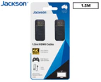 Jackson 1.5M 4k HDMI Cable - Black