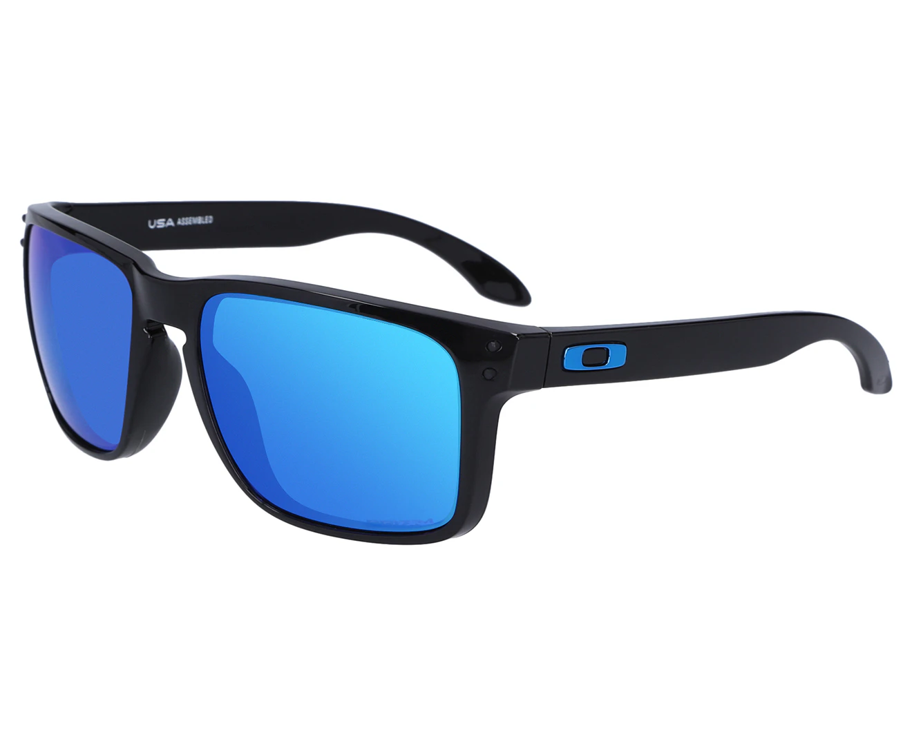 Oakley Holbrook XL Prizm Sunglasses - Polished Black/Sapphire Iridium