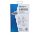 Jackson 2-Way 10W Wireless Charging Hub - White