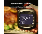 Wireless Smart BBQ Meat Cooking Thermometer Bluetooth with 6 Probes and Large LCD Backlight