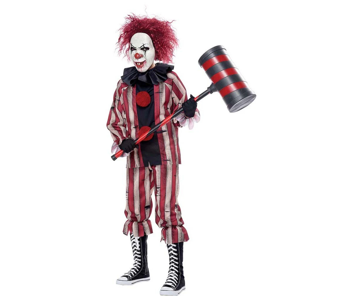 Nightmare Creepy Clown Child Costume