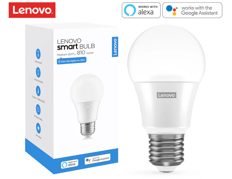 Lenovo Smart Bulb - White - E27 