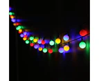 100 LED Matte Ball String Christmas Fairy Light Multicolour
