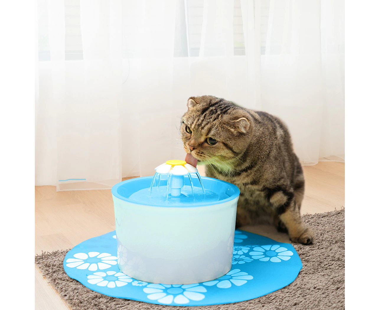 Automatic Electric Pet Water Fountain Dog/Cat Drinking Bowl Waterfall Drinkwell