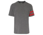 First Ever Men's Racer Tee / T-Shirt / Tshirt - Grey Marle