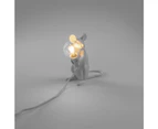 Seletti Mouse Lamp Sitting - White