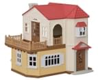 Sylvanian Families Red Roof Country Home Doll House - Red/Multi 4
